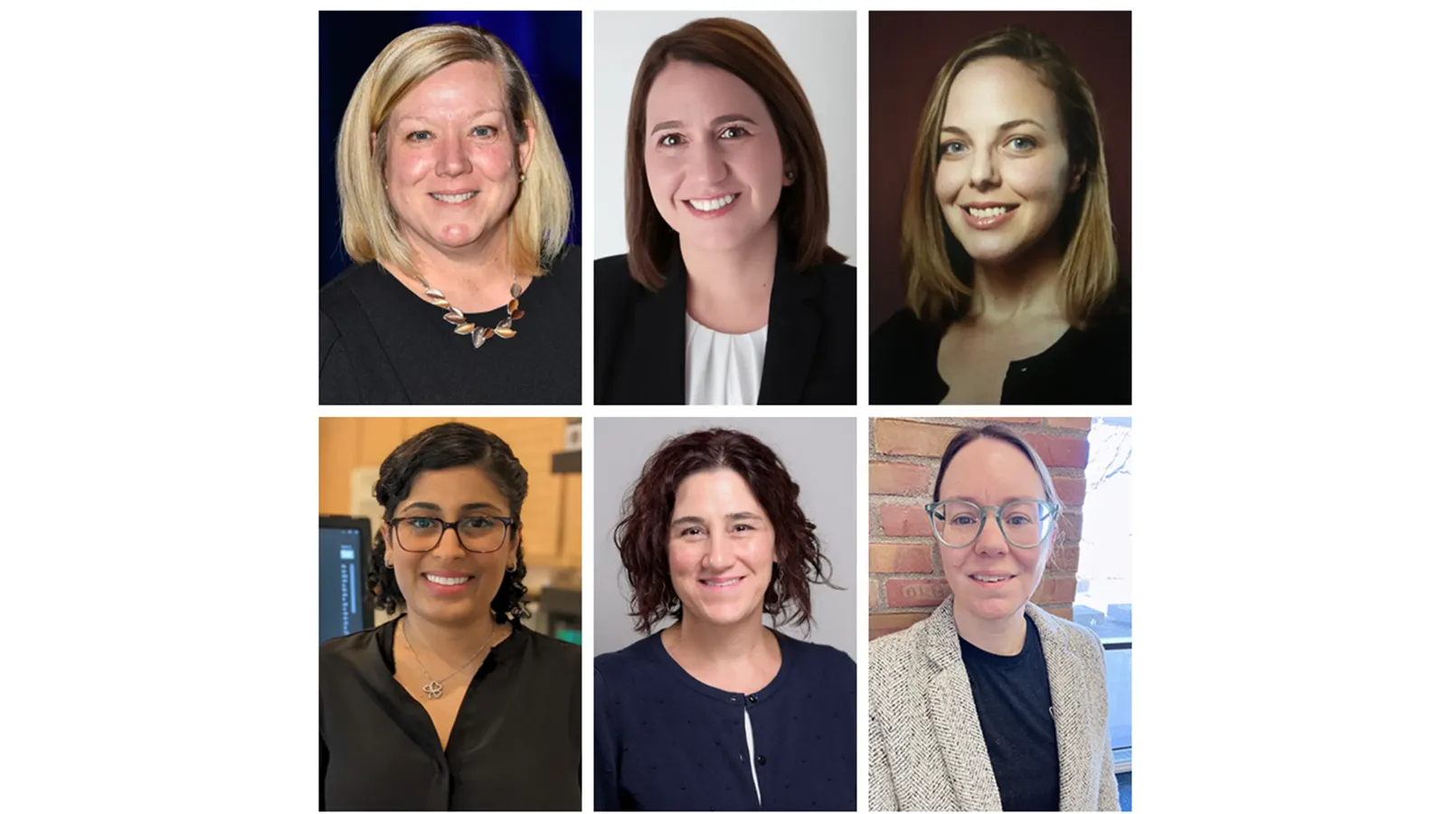 Collage of faculty headshots